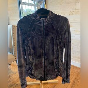 Lululemon velvet/velour jacket